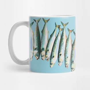 Mackerels painting Mug